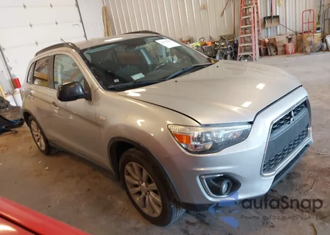 2013 Mitsubishi Outlander Sport Le from USA, damaged, VIN 4A4AR5AU1DE024530